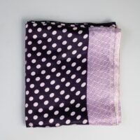 Violetti Polka-Huivi