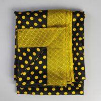 Keltainen Polka-Huivi